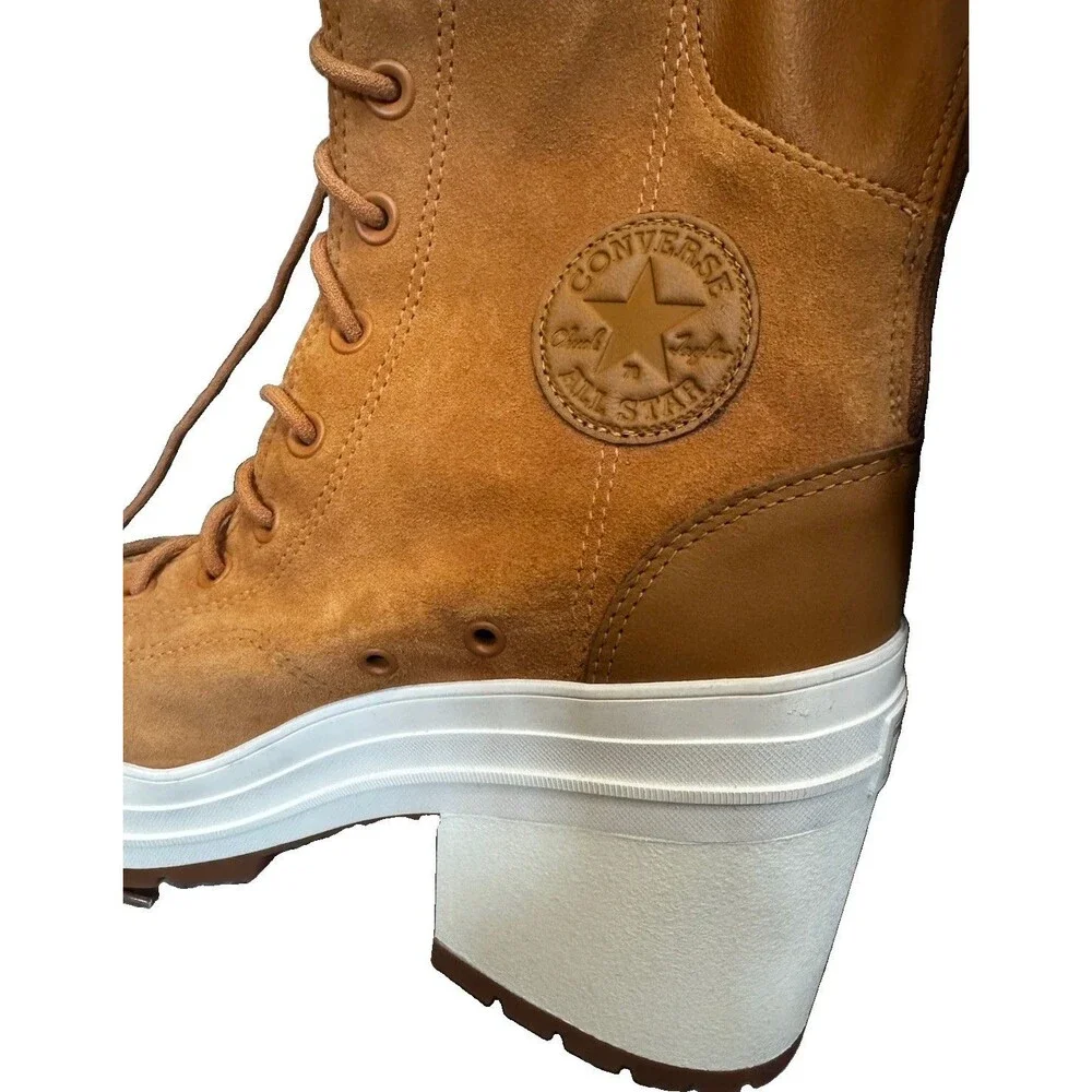 NEW M/11 W/13 CONVERSE CHUCK 70 Western DeLuxe Heel XX HI Platform Gingersnap